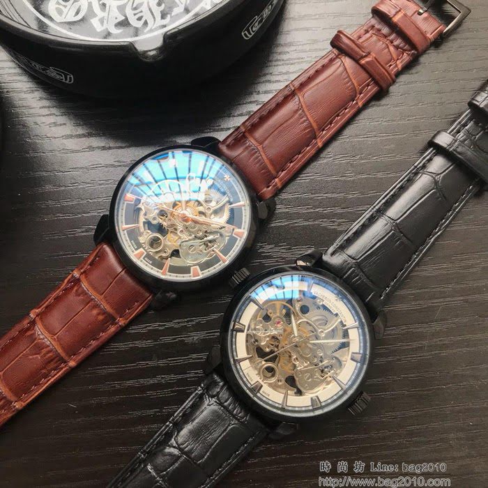 江詩丹頓 Vacheron Constantin 勁爆鏤空設計 全自動機械機芯 精品男士腕表  wssb3541